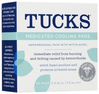 PACK OF 3 EACH TUCKS MEDICATED PADS 40EA PT#31254715040