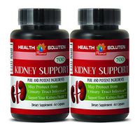 antiaging Health - Kidney Support 700 - Nettle in Bulk - 2 Bottles (120 Capsules)