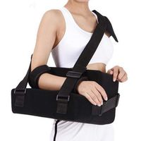 JIN Shoulder Abduction Sling Medical Arm Sling with Abduction Pillow Immobilizer for Injury Support Pain Relief Post-Op Shoulder Arm Brace,Rightarm