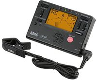 Korg TM60BK Tuner and Metronome Combo with Clip on Microphone (Black)
