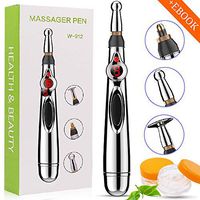 Electronic Acupuncture Pen, Electric Meridians Laser Acupuncture Machine Magnet Therapy Instrument Meridian Energy Pen Massager Relief Pain Tools