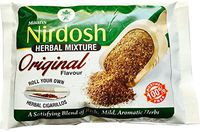NIRDOSH Organic Herbal Natural Smoking Mixture 100% Nicotine Tobacco Free - 1 Pack (1.75oz Per Pack) Pouch Packaging