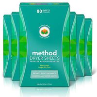 Method Dryer Sheets, Beach Sage, 80 Sheets (6 Count)