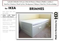 Q-Pen Touch Up Paint for IKEA Brimnes white