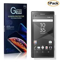 CUSKING Screen Protector for Sony Xperia Z5 Compact, Ultra Thin, Anti Fingerprint Tempered Glass Screen Protector for Sony Xperia Z5 Compact, Bubble Free, 1 Pack