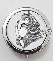 BlackKey Sheep 3-Compartment Decorative Pocket Gift Box Case Organizer for Pill, Color 1 -2170