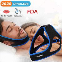 Anti Snoring Chin Strap 2019 Natural Snoring Solution Snore Stopper, Sleep Better for Mouth Breather Effective Anti Snoring Devices Stop Snoring Sleep Aid Snore Reducing Aids for Men Women(Blue)