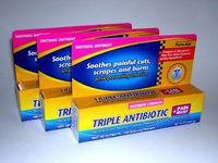 Pure-Aid Triple Antibiotic Ointment With Pain Relief, Bundle Of Three .33 Oz Tubes