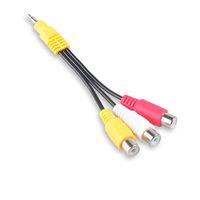 Conshine 3.5mm Plug Male to 3 RCA Female Adapter Audio Video Cable for AV, Audio, Video, LCD TV, HDTV