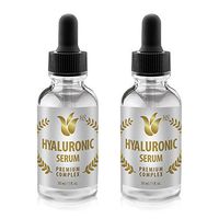 Anti Aging Skin Care - HYALURONIC SERUM Premium Complex - Hyaluronic Acid with Vitamin c serum - 2 Bottles