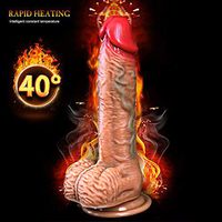 Waterproof Thrusting Massager with Suction Cup, Pleasure Toy for Women Couple Dual G-S Stīmulator Necklack