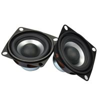 AIYIMA 2Pcs 2Inch Audio Portable Speakers Full Range Speaker 4Ohm 12W DIY Stereo HiFi Horn Loudspeaker Home Theater Accessories