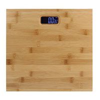 Kaymi Body Scales, Home Upscale Wooden Scales/Bathroom Scales 30 * 30cm Maximum Weight 400 Pounds