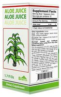 Aloe Vera Juice - Alcohol Solution (Dietary Supplement) 50ml/1.7 Fl Oz