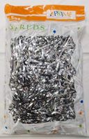 Metallic Foil Shreds and Strands Party Supply, 2 Pack, 1.5 oz Each Bag (Silver)