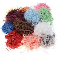 7Bags Easter Basket Grass Craft Shredded Tissue Paper Shredded Paper Box Filler for Spring Party Wedding Decoration Mix Color