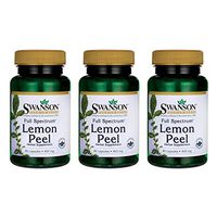 Swanson Full Spectrum Lemon Peel 400 Milligrams 60 Capsules (3 Pack)