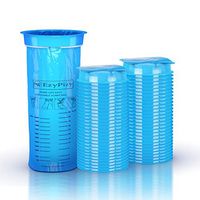 Vomit bags Pack Of 50 each 1000 milliliter, Disposable Barf Bag, Throw Up and Emesis Bag for Nausea Travel Motion Morning Air Sea  Car Sickness