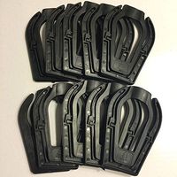 Lot 10 Black Foldable Stand Smoking Pipe Tobacco Plastic Cigar Pipe Rack Holder