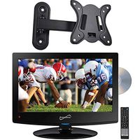 Supersonic SC-1512 15.6" HD LED TV Built-in DVD Player with Wall Mount