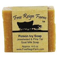 Poison Ivy Soap Infused with Jewelweed Extract, Made with All-Natural Goat’s Milk for Soothing Poison Ivy Treatment (1)