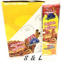 SuperStore77 XXL Cigar Wraps Chicken & Waffles 4 Pack of 2 Free Trademark Gift from SuperStore77