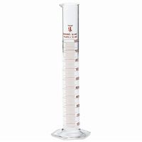 1000ml Graduated Cylinder, 3.3 Borosilicate Glass, Single Metric Scale, Karter Scientific 213I15 (Single)