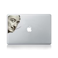 Salvador Dali Staring Vinyl Sticker for MacBook (13-inch MacBook and 15-inch MacBook) / Laptop/Guitar