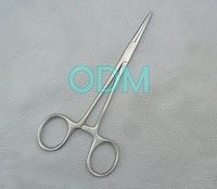 ODM Stainless Steel Crile Straight Pet Hemostat, 6-1/4-Inch