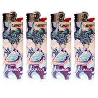 4 - Bic Aquarius Astrology Horoscope Lighters
