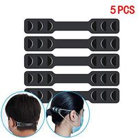 Adjustable Mask Ear Strap Hook for Masks, Anti-Slip Comfortable Hook Relieve Pressure and Pain for Ear, Protect from Wearing Long-time Mask for Nurse Dust-Workers Food-Workers Men Women Kids, 5PCS