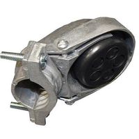 Morris Products Aluminum Service Entrance Cap - Clamp On Caps - for Pulling Service Drop Conductors, Rigid Conduit, IMC, E.M.T. - Heavy Duty Pressure Clamp - Weather Resistant - 2"