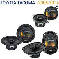 Compatible with Toyota Tacoma 2005-2014 Factory Speaker Replacement Harmony Upgrade Package New