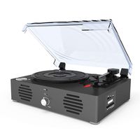 Record Player -13 in 1 Turntable with Speakers, Bluetooth, USB TF Card Line in,FM Radio and Headphone Jack