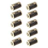 10x FDK CR14250SE 3V 1/2 AA Lithium Battery Replaces Sanyo CR12600SE CR2NP