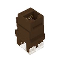 Legrand - On-Q WP3450BR Category 5e RJ45 Keystone Connector, Brown