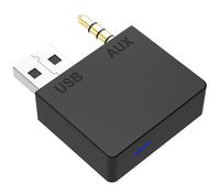 Hyundai Aux Bluetooth Adapter for Car Kia Bluetooth Aux Adapter Audio Bluetooth Transmitter Audio Stereo Adapter 3.5MM Aux USB for Kia Hyundai iPhone iPad Android Phone