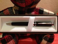 Cross Limited Edition Kingston Black Lacquer Ball Point Pen in Giftbox