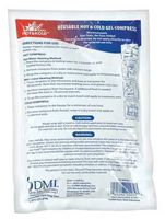 Hot/Cold Pack, White, 5.25 x 7.25In., PK24