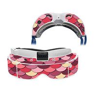 MightySkins Skin Compatible with Fat Shark Dominator V3 - Pink Scales | Protective, Durable, and Unique Vinyl Decal wrap Cover | Easy to Apply, Remove, and Change Styles | Made in The USA