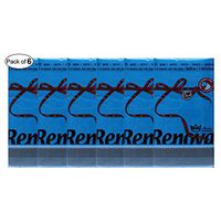 Renova Red Label Napkin- Blue (25 Count) (Pack of 6)