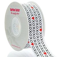 1.5" XOXO Grosgrain Ribbon 25yd