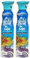 Glade Be Edgy Spray 9.7oz (Pack of 2)