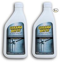 Cerama Bryte Stainless Steel Cleaning Polish (with Mineral Oil), 2 Pack 16oz each