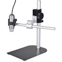 Dino-Lite AM411T-MS36B 1.3MP 10x-50x, 220x Handheld Digital Microscope + Boom Stand