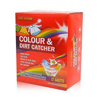 Color Catcher for Laundry, Dye Trapping Sheets 72 Count, Prevent Light Colored Clothes from Being Dyed