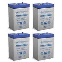 UB645 6V 4.5Ah WP4-6 ES4-6 LC-RB064P SLA0905 Battery - 4 Pack