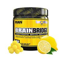 Man Sports Brainbridge. Lemon Drop Flavored Nootropic Brain Octane for Mental Alertness and Focus (20 Servings)
