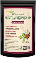 Red Raspberry Leaf Tea with Vitex Chasteberry, Fertility Pregnancy Greens Herbs Tea for Women, Loose Leaf Blend - 60 Grams| Made in USA