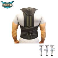 Lower Back Brace Pain Relief Shoulder Support Belt for Women and Men, Adjustable Waist Straps for Sciatica, Scoliosis or Herniated Disc (S:Waist Length fits 27.5-33.4", Black)